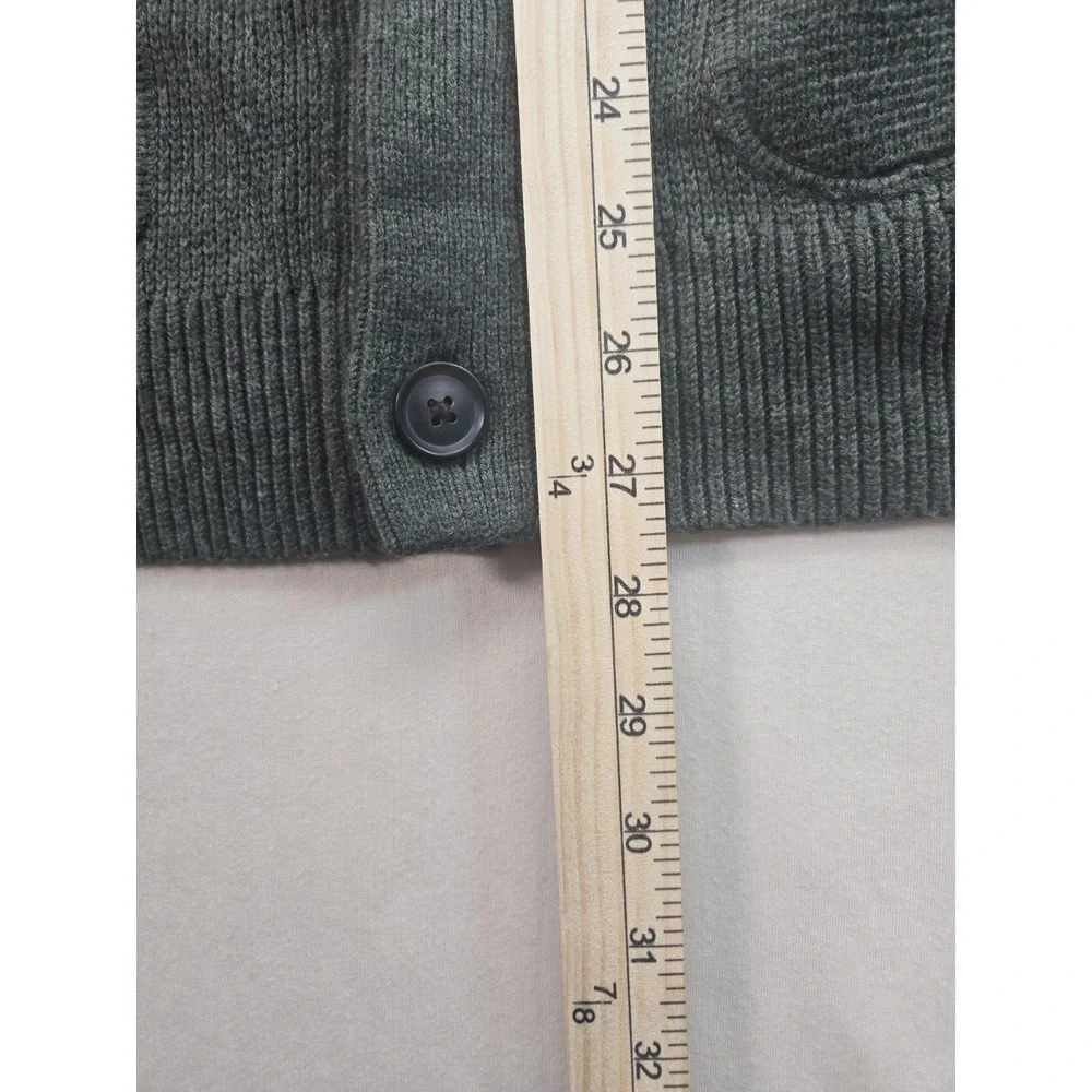 Banana Republic Men's Button-Up Cardigan Sweater – L  – Green